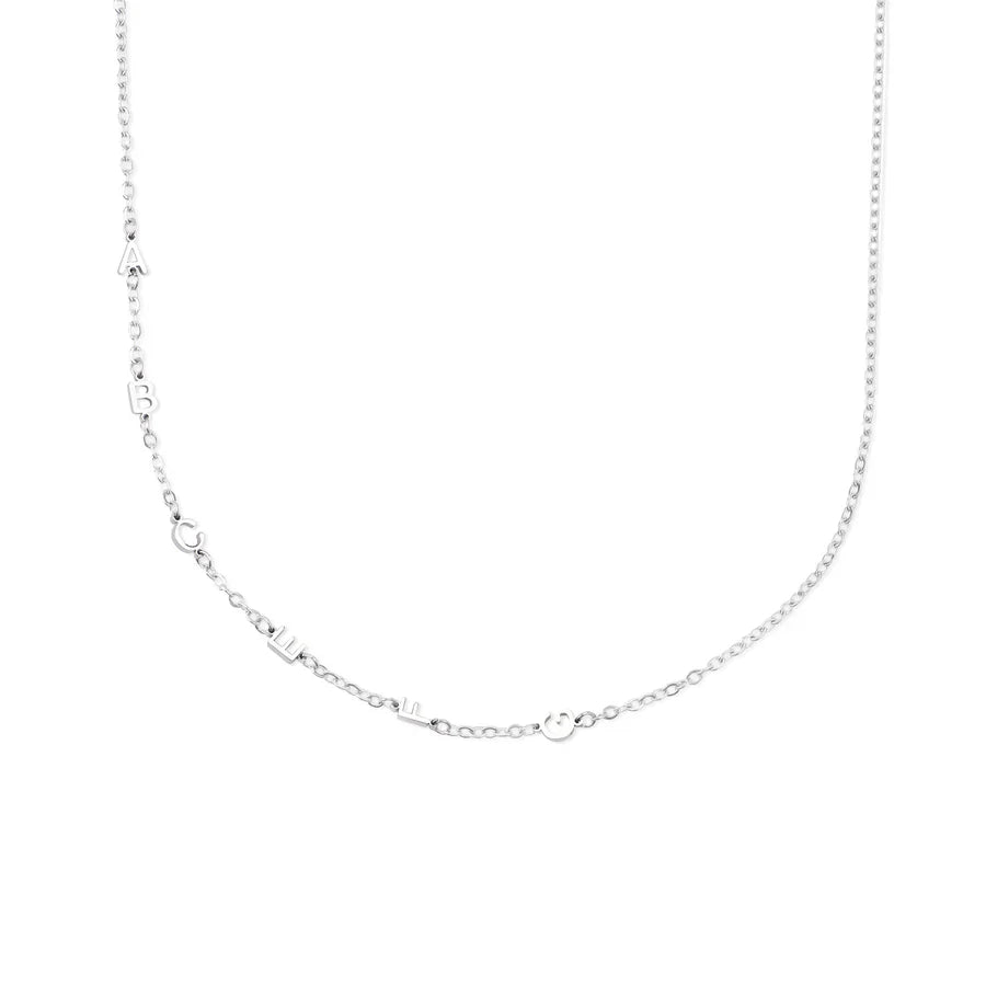 COLLIER LETTRES MINIMALISTE