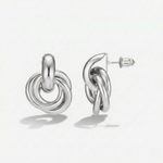 Daphne Earrings | White Gold