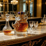 DÉCANTEUR WHISKEY — TÊTE DE SANGLIER