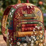 Patchwork Book Quilted Backpack