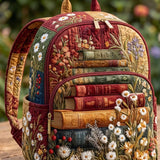Patchwork Book Quilted Backpack