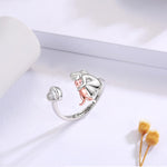 Tobby Adjustable Dog Lover Ring