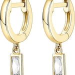 Bar Drop Earrings | Gold