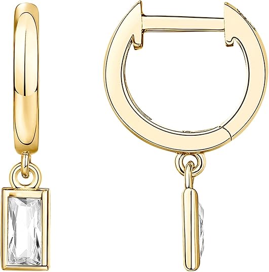 Boucles d'Oreilles Barrette Goutte | Or