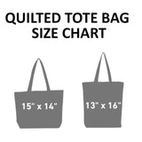 Cat Quilted Tote Bag