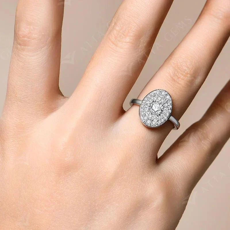 Daya Ring | White gold