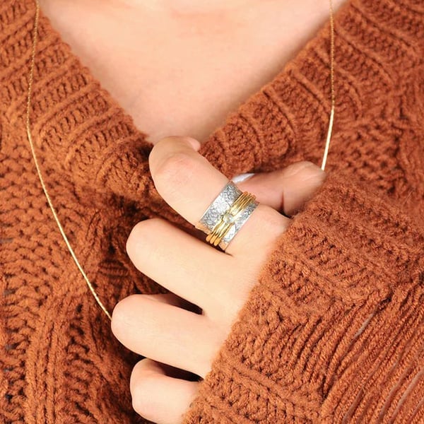BAGUE PIERRE DE LUNE MÉDITATION