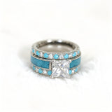 Boho Ring Gold Stacked