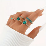 Willow Ring Set | Gold