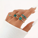 Willow Ring Set | Gold