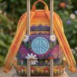 Hippie Van Quilted Backpack