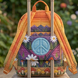 Hippie Van Quilted Backpack
