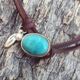 Vintage Turquoise Pearl Multi Layered Necklace