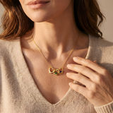 COLLIER CŒURS ENTRELACÉS À MA MÈRE