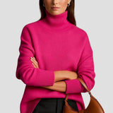 SIXTINE | PULL COL ROULÉ DOUX
