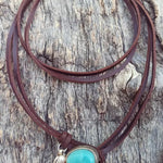 Vintage Turquoise Pearl Multi Layered Necklace