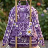 Hippie Van Quilted Backpack