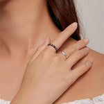 Elegant Paw Print Ring