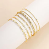 ENSEMBLE DE BRACELETS | OR