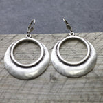 Bohemian Large Open Circle Tribal Style Hoop Earrings