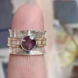 Bohemian Crystal Meditation Ring