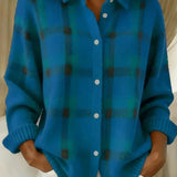 KELSEY | PULL CARREAUX BROSSÉ