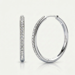 Lisa Earrings | White Gold