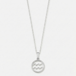 Zodiac sign necklace | Gold