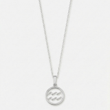 Zodiac sign necklace | Gold