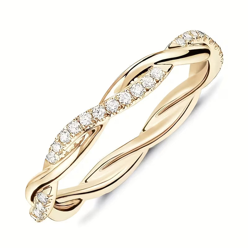 Bague Deux Style Accent | Or