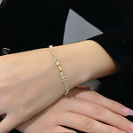 Vionelle Marquise Tennis Bracelet | Gold
