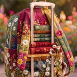 Patchwork Book Quilted Backpack