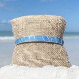Exclusive Blue Opal and Silver Bracelet