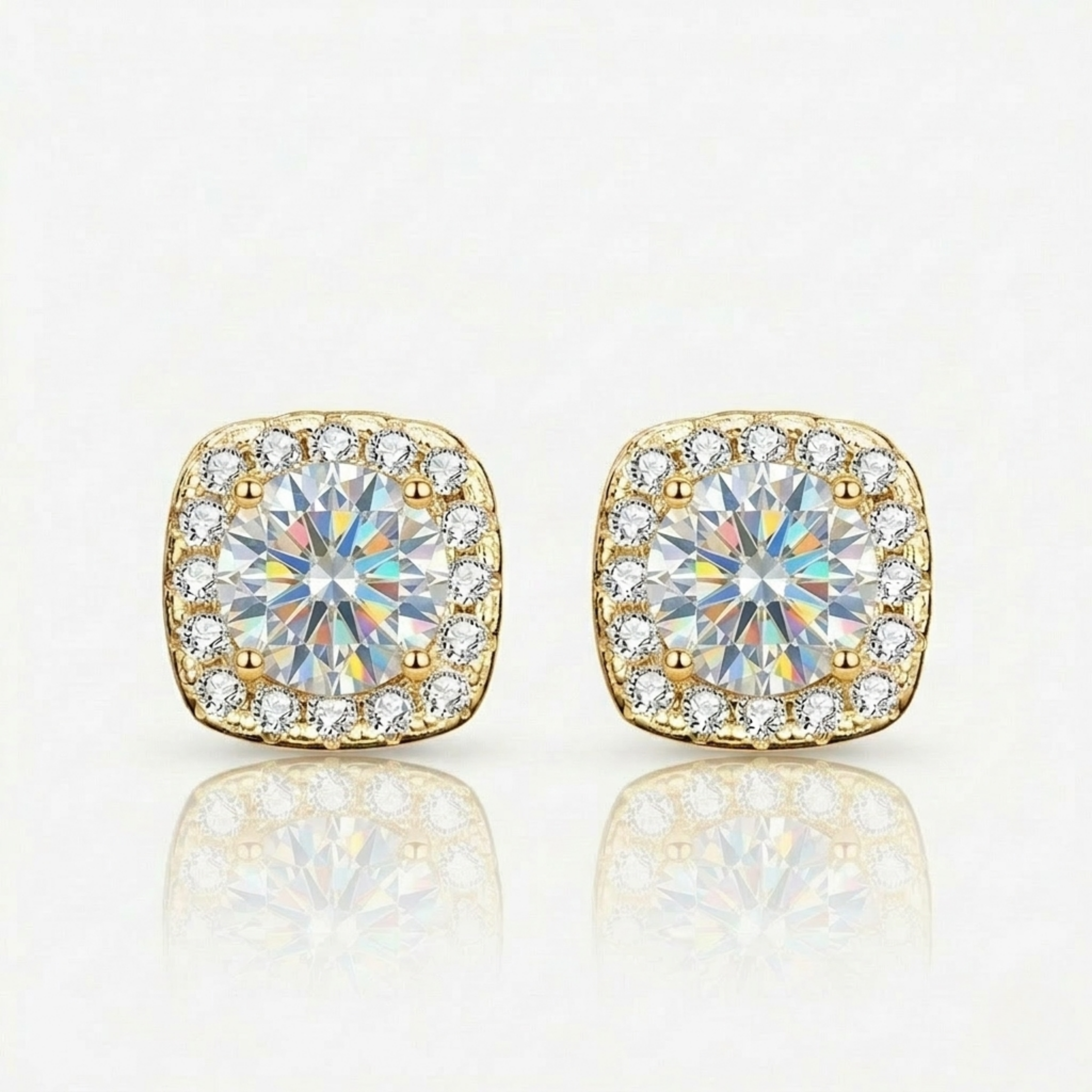 Ciara Earrings | White gold