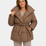 ALIXÈNE | VESTE MATELASSÉE CEINTURÉE