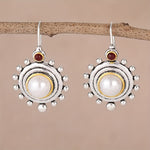 Vintage Pearl Statement Stud Earrings
