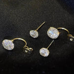Minerva Justina Earrings | Gold