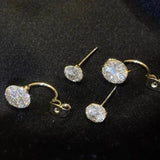 Minerva Justina Earrings | Gold