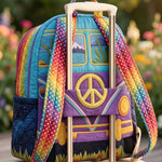 Hippie Van Quilted Backpack