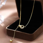 Flavina Aureline Necklace | Gold