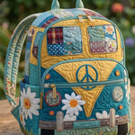 Hippie Van Quilted Backpack