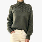 EVA | PULL FEMME DÉTAILS TRESSÉS