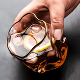 Hoshi Gold Japanese Crystal Whisky Glass
