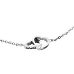 Collier Cœurs Entrelacés Personnalisé