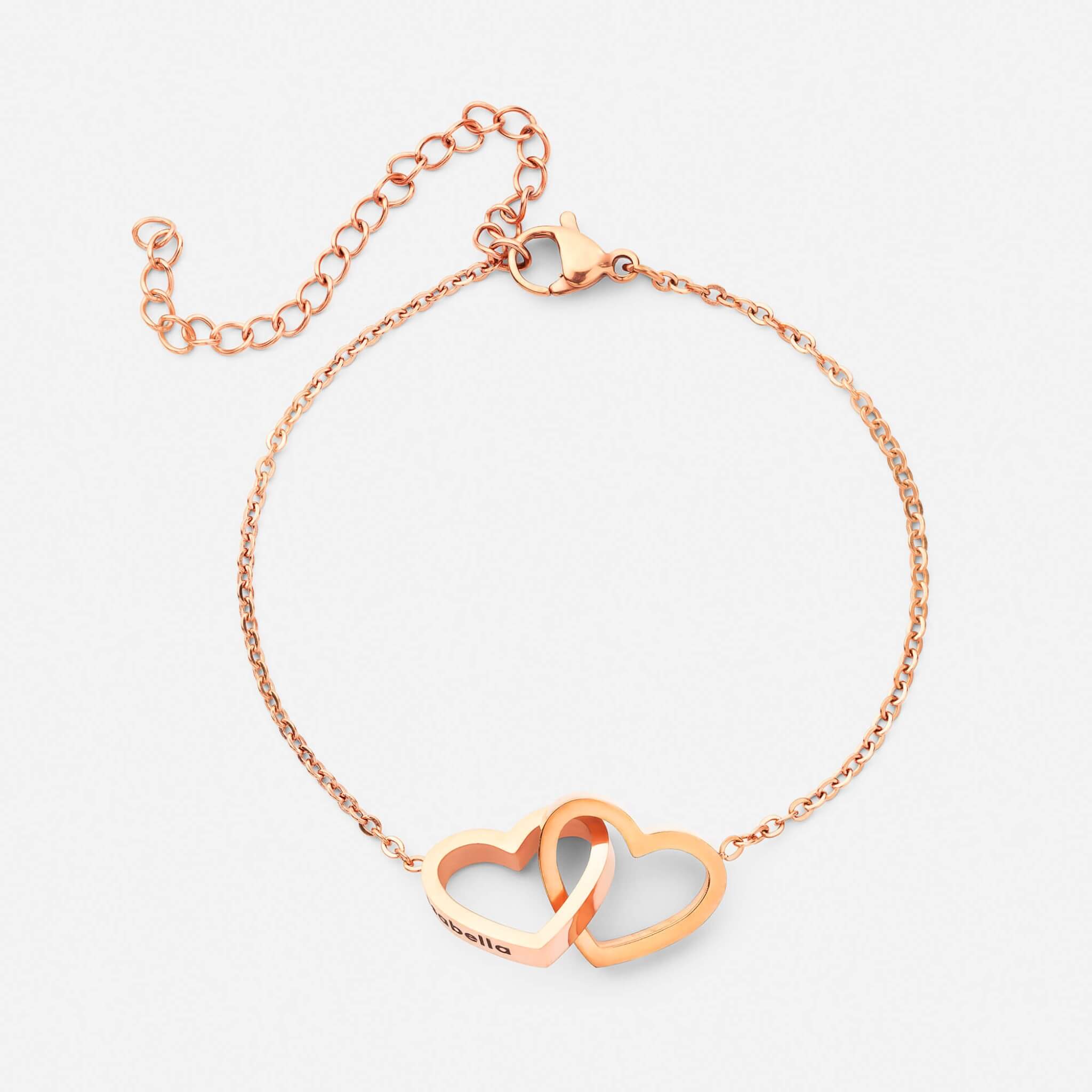 Bracelet Cœurs Personnalisé