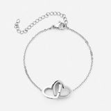 Bracelet Cœurs Personnalisé