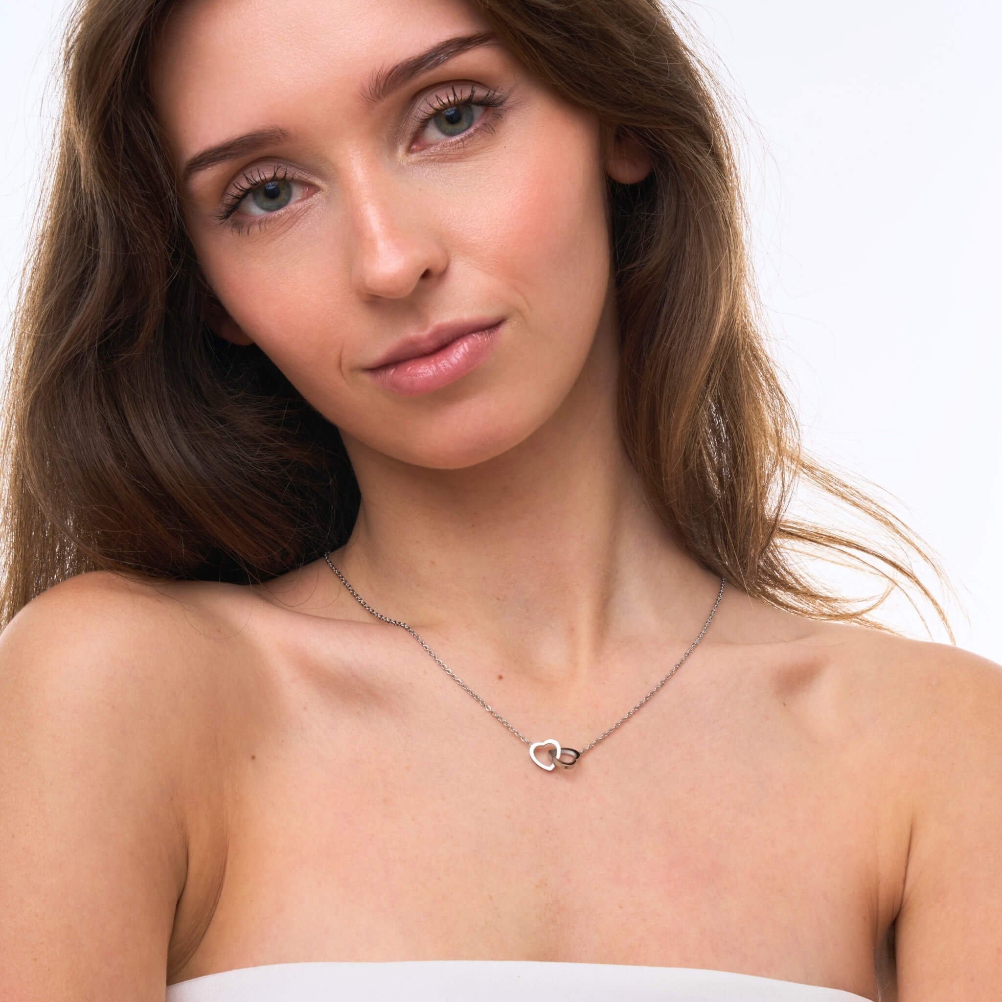 Collier Cœurs Entrelacés Personnalisé