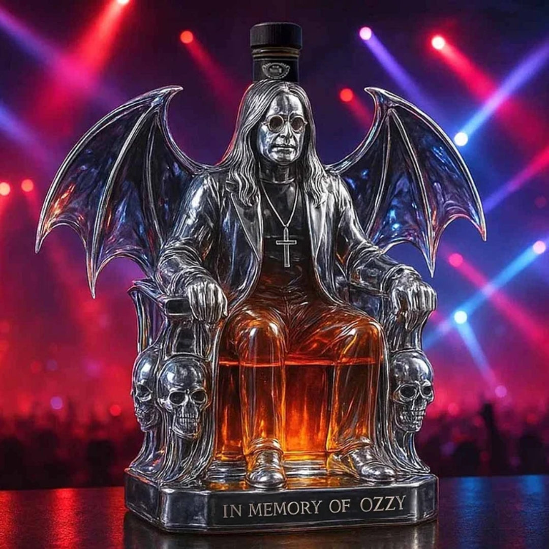LE MAÎTRE ÉTERNEL — DÉCANTEUR WHISKEY ICONIQUE POUR COLLECTIONNEURS