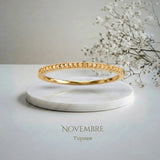BAGUE AVEC PIERRE DE NAISSANCE