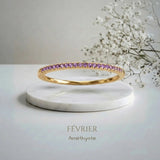 BAGUE AVEC PIERRE DE NAISSANCE